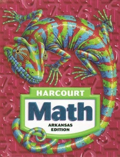 Tapa de Harcourt Math - Grade 6 - Arkansas