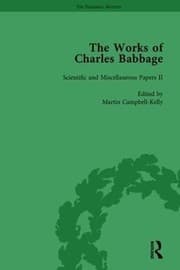 Tapa de Works of Charles Babbage Vol 5
