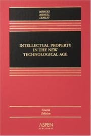 Tapa de Intellectual Property in the New Technological Age