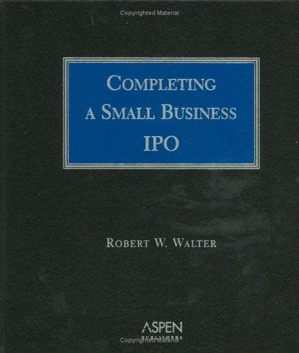 Tapa de Completing a small business IPO