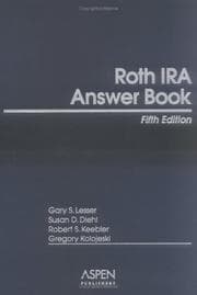 Tapa de Roth IRA answer book