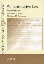 Tapa de Administrative law