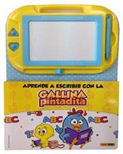 Tapa de LIBRO PIZARRA, Aprende a escribir con la Gallina Pintadita