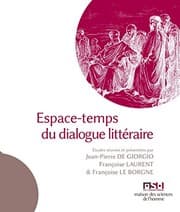 Tapa de Espace-temps du dialogue littéraire