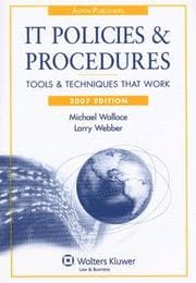 Tapa de IT Policies and Procedures