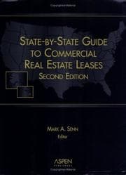 Tapa de State by State Guide to Commercial Real Estate Leases