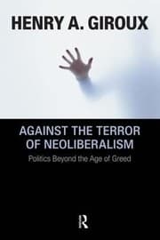 Tapa de Against the terror of neoliberalism