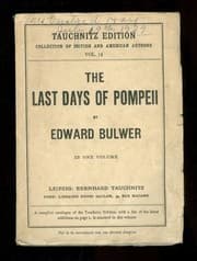 Tapa de Last Days of Pompeii