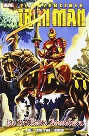 Tapa de El Invencible Iron Man. De Brillante Armadura