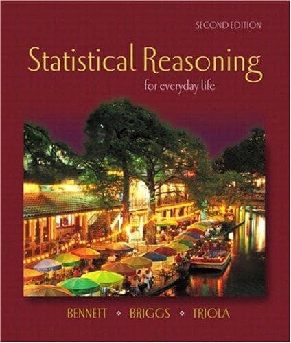 Tapa de Statistical Reasoning for Everyday Life (2nd Edition)