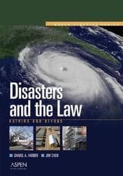 Tapa de Disasters And the Law