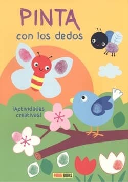 Tapa de PINTA CON LOS DEDOS - TIERRA