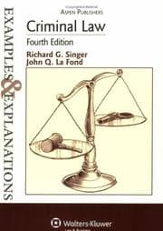 Tapa de Criminal Law Examples & Explanations, 4e (Examples & Explanations)
