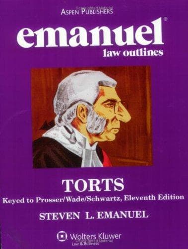 Tapa de Emanuel Law Outlines