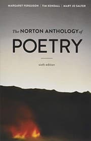 Tapa de Norton Anthology of Poetry--sixth edition