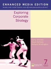 Tapa de Exploring Corporate Strategy Enhanced Media Edition, 7th Edition