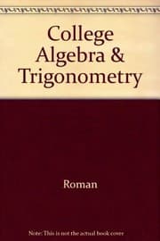 Tapa de College Algebra & Trigonometry