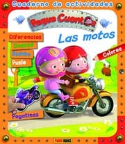 Tapa de CUADERNO DE ACTIVIDADES. PEQUE CUENTOS LAS MOTOS