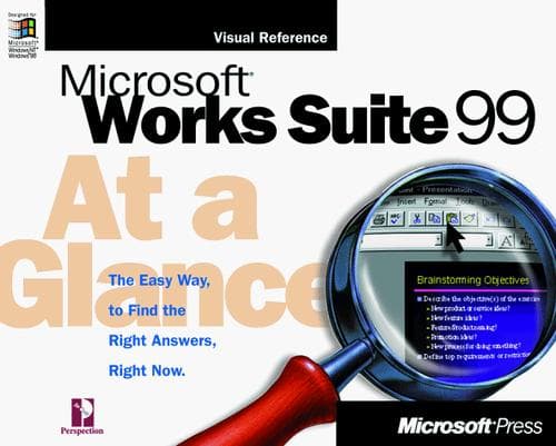 Tapa de Microsoft Works Suite 99 at a glance
