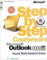Tapa de Microsoft Outlook 2000 Step by Step Courseware Expert Skills Color Class Pack