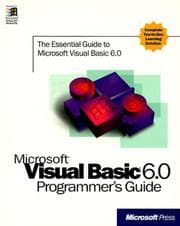 Tapa de Microsoft Visual Basic 6.0 Programming/Mastering Solution Set