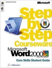 Tapa de Microsoft Word 2000 Step by Step Courseware Core Skills Class Pack (Step by Step Courseware)