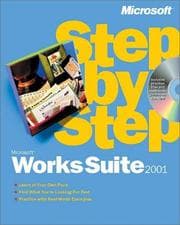 Tapa de Step-By-Step Microsoft Works Suite 2001 (EU-Step by Step)