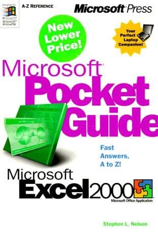 Tapa de Microsoft(r) Pocket Guide to Microsoft Excel 2000