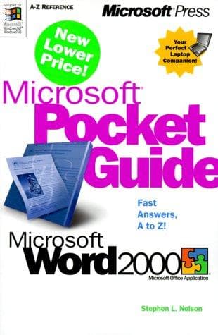 Tapa de Microsoft(r) Pocket Guide to Microsoft Word 2000