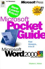 Tapa de Microsoft(r) Pocket Guide to Microsoft Word 2000