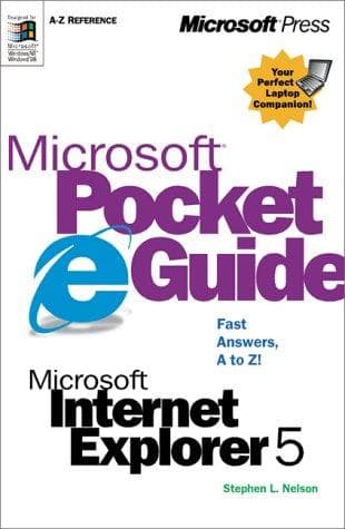 Tapa de Microsoft(r) Pocket Guide to Microsoft Internet Explorer 5