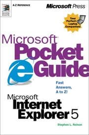 Tapa de Microsoft(r) Pocket Guide to Microsoft Internet Explorer 5