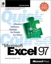 Tapa de Quick Course(r) in Microsoft(r) Excel 97