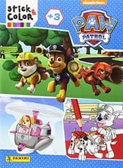 Tapa de Paw patrol +3 stick& color