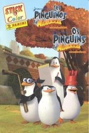 Tapa de PINGUINOS DE MADAGASCAR,LOS STICK COLOR