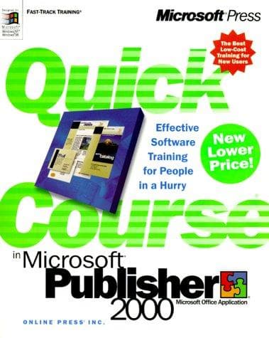 Tapa de Quick Course(r) in Microsoft(r) Publisher 2000