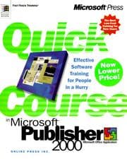 Tapa de Quick Course(r) in Microsoft(r) Publisher 2000