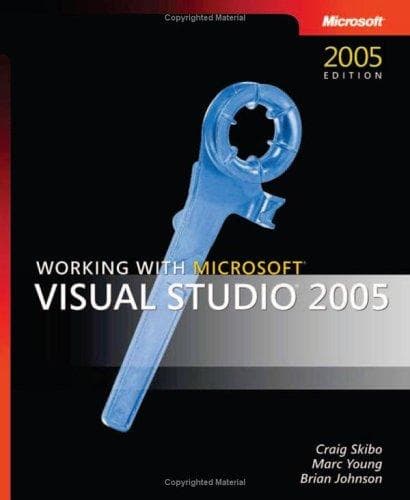 Tapa de Working With Microsoft Visual Studio 2005