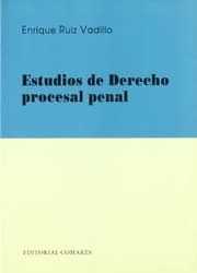 Tapa de Estudios de derecho procesal penal