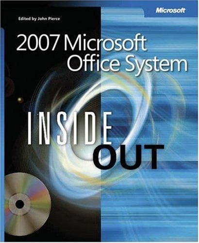 Tapa de 2007 Microsoft  Office System Inside Out