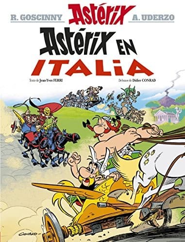 Tapa de Astérix en Italia