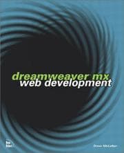 Tapa de Dreamweaver MX Web Development
