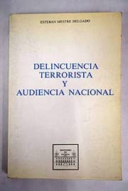 Tapa de Delincuencia terrorista y audencia nacional