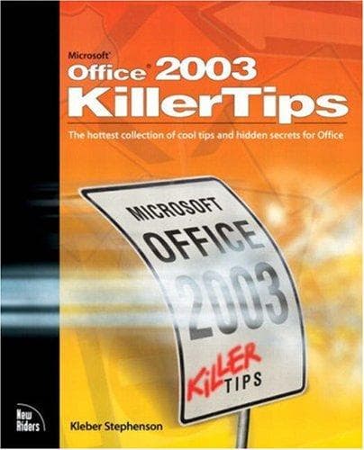 Tapa de Microsoft Office 2003 killertips