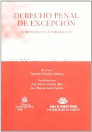 Tapa de Derecho penal de excepción