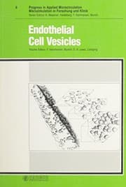 Tapa de Endothelial Cell Vesicles (Progress in Applied Microcirculation, Vol 9)