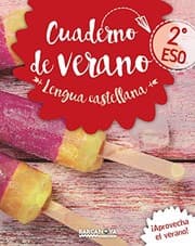 Tapa de Cuaderno de verano Lengua castellana 2º ESO