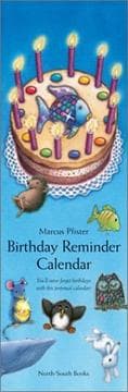 Tapa de Marcus Pfister Birthday Reminder Calendar