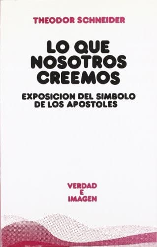 Tapa de Lo que nosotros creemos