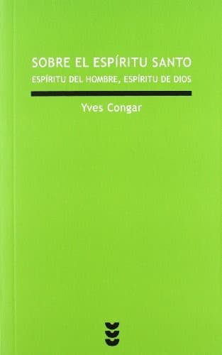 Tapa de Sobre el Espíritu Santo